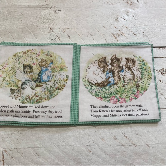 Beatrix Potter Three Kittens Soft Book - Picture 2 of 5